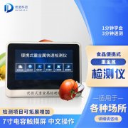 为什么要使用食品重金属检测仪？